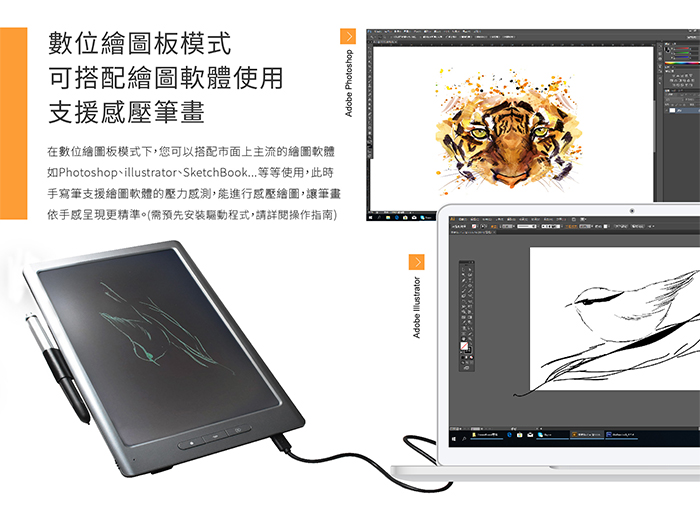 Green Board Sync 雲端繪圖板 儲存式手寫板 支援壓力感測
