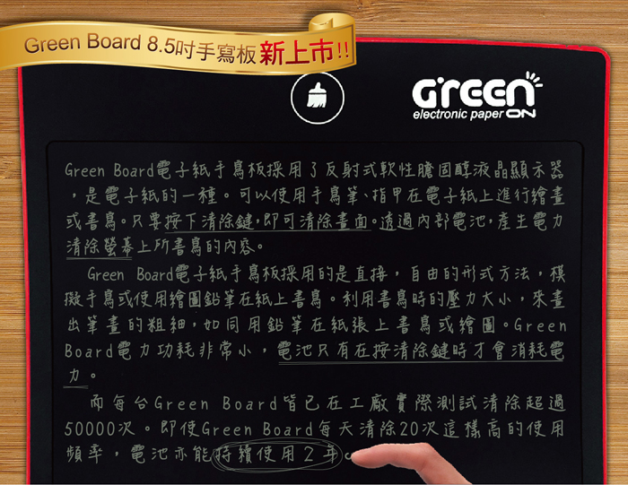 green board 膽固醇液晶面板