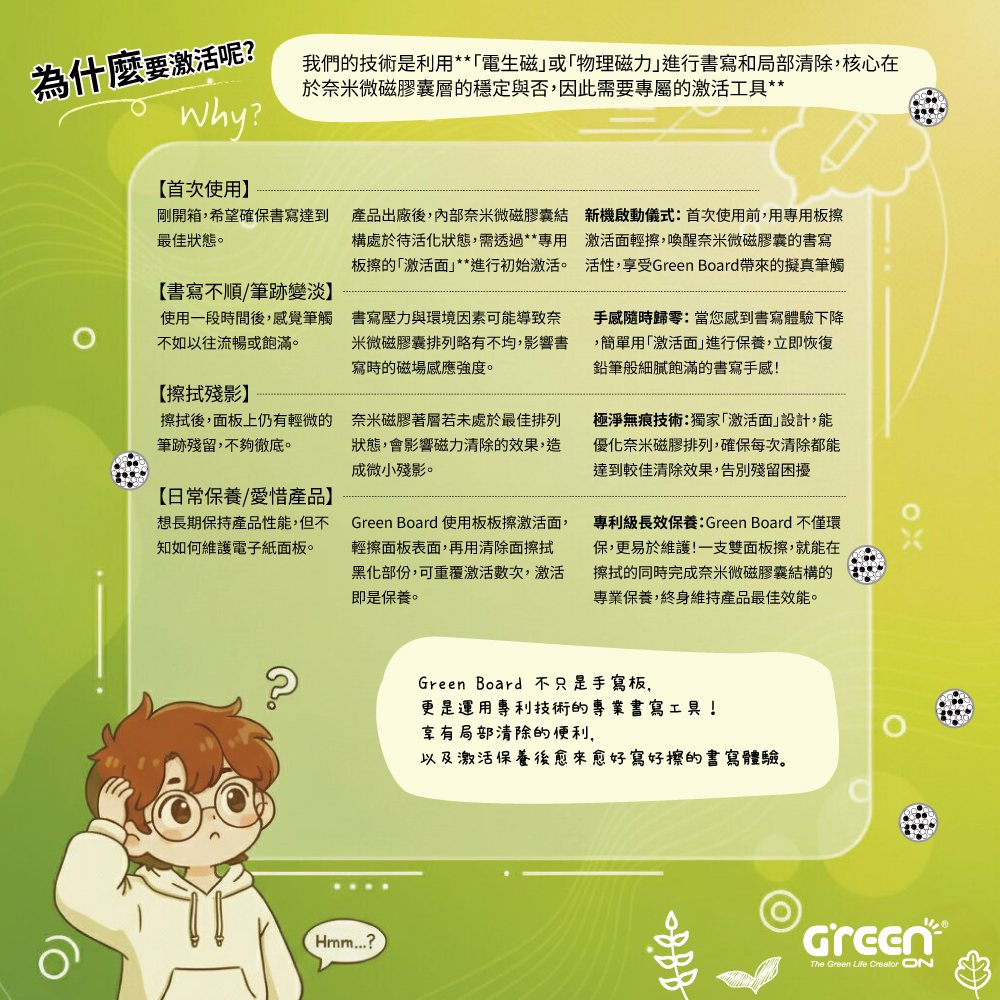 二合一激活大板擦高效活化 保護面板